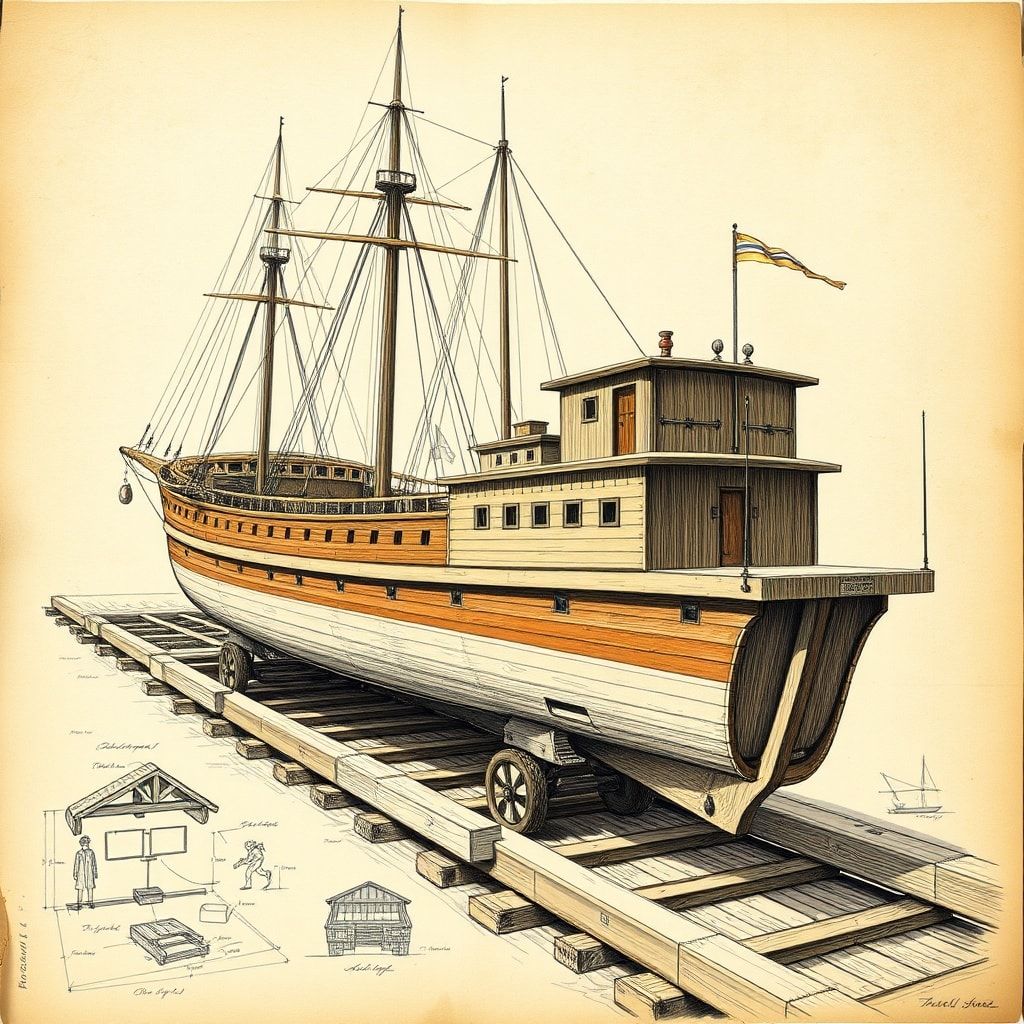 old sail boat with some tech issues photo