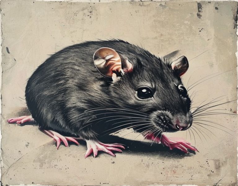 Rat (Signed Print -- Or Is It?) - product photo