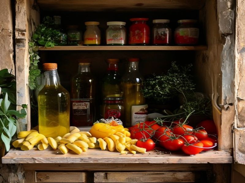 Sophia's Italian Pantry Kit (Olive Oil, Pasta, San Marzano Tomatoes) - product photo