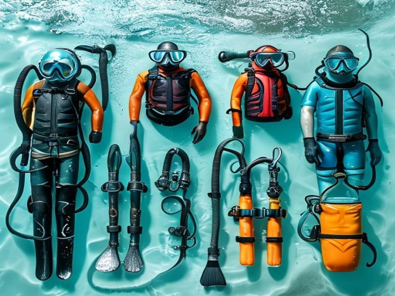 Underwater camera with waterproof housing