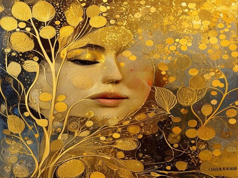 Gold Leaf Application Workshop -- Klimt Technique