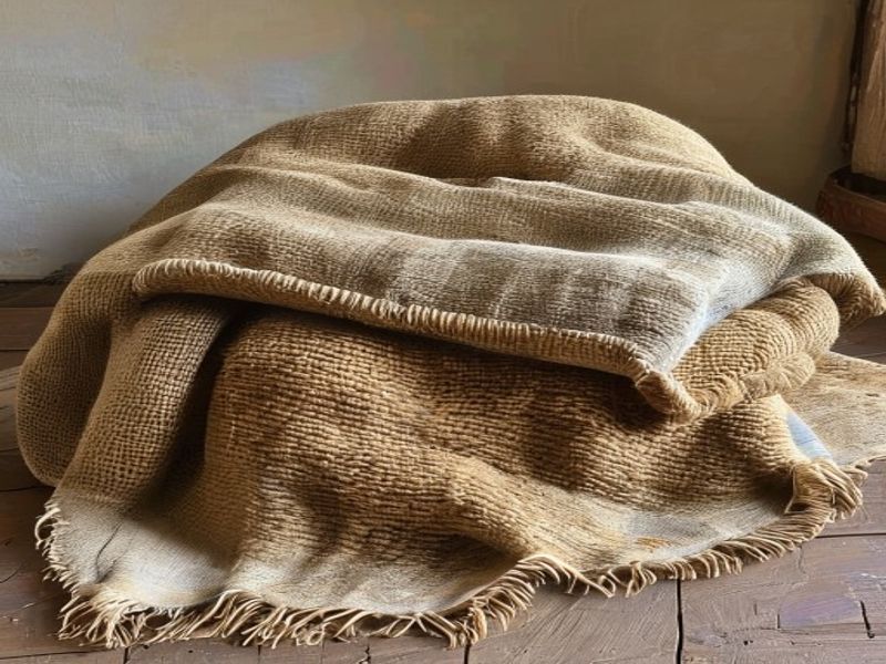Yak-wool blanket -- from the Zanskar valley