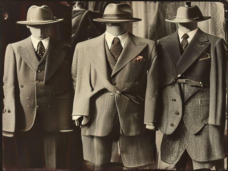 Vintage Suit Collection (1940s-1960s Savile Row Replicas) - product photo