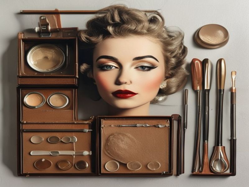 Classic Hollywood Makeup Kit (1940s Natural Look) - product photo
